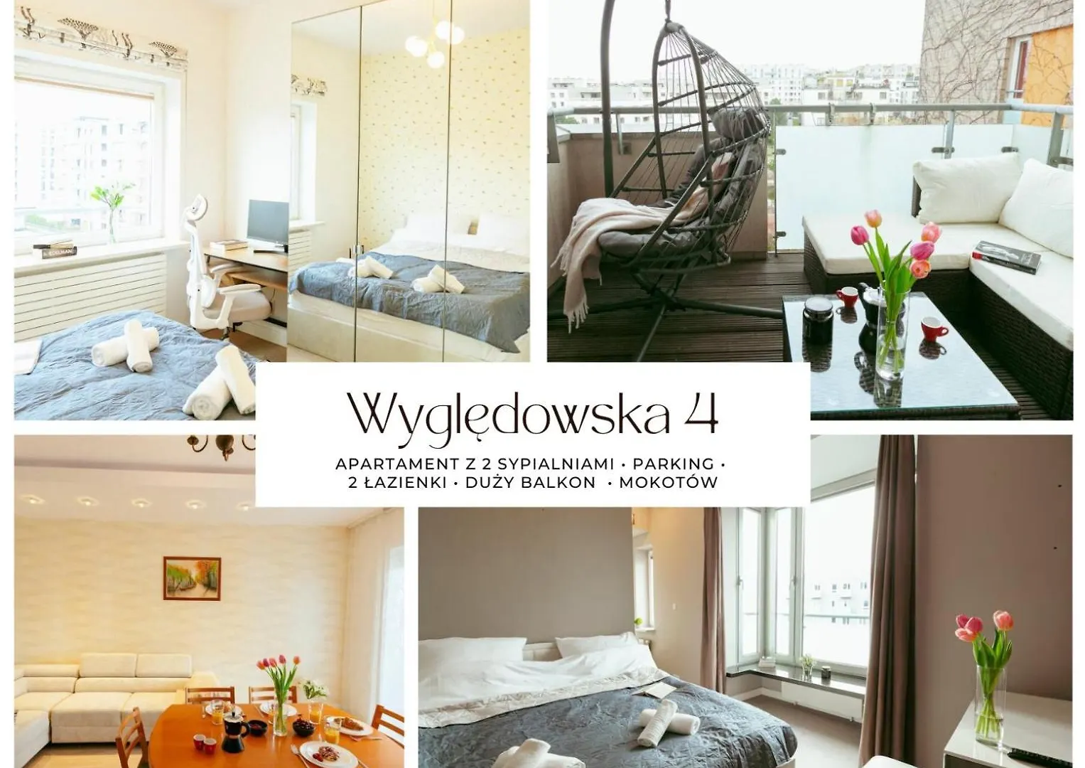 Apartament Marina Dla 6 Osob - Bezplatny Parking - Dwie Lazienki - Duzy Taras - Ekspres - Better Rental Warsaw Apartment